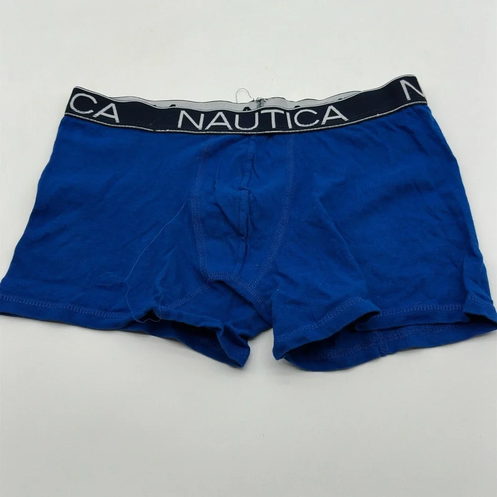 Nautica‎ Men's Blend Gray Boxer Brief Size (M) Underwear 2 pack